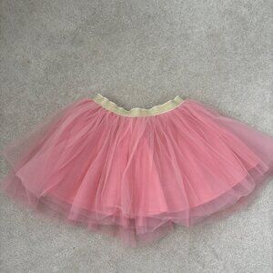 Gymboree Girls Pink Mesh Skirt